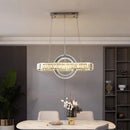 Axyaa Modern Glass Pendant Chandeliers for Living and Dining Rooms