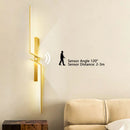 Axyaa Black Gold LED Wall Lamp Up&Down Sconce Lighting