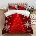Axyaa Digital Print Quilt Cover Set 2pcs/3pcs | Holiday Household Gift