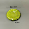 Axyaa Striped Ceramic Sushi Plate Set - Restaurant Tableware