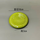 Axyaa Striped Ceramic Sushi Plate Set - Restaurant Tableware