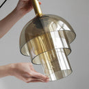 Axya Glass Pendant Lights: Modern Industrial Vintage Hanging Light Fixtures