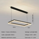 Nordic Minimalist Acrylic LED Pendant Light by Axyaa - Dimmable Hanging Lamp Fixtures
