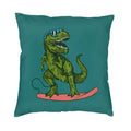 Axyaa Dinosaur Fossil Cushion Cover | Skeleton Throw Pillowcase for Sofa Car Home Decor