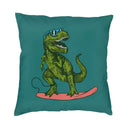 Axyaa Dinosaur Fossil Cushion Cover | Skeleton Throw Pillowcase for Sofa Car Home Decor