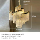 Axyaa Modern Luxury Chandelier for Living Room Ceiling, Gold Chrome Light Fixture