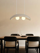 Axyaa Nordic Wabi Sabi 3-Light LED Pendant for Modern Dining Room