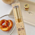 Axyaa Kawaii Animal Wooden Chopsticks, Reusable Sushi Food Sticks for Kids & Adults