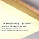 Axyaa Nordic Wood LED Ceiling Light for Modern Indoor Decor