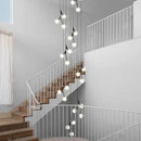 Axyaa Modern LED Pendant Light Chandeliers for Living Room and Dining Room