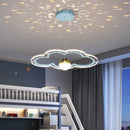 Axyaa Starry Sky Projection Pendant Light for Girls Bedrooms & Living Rooms
