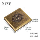 Axya Scorpion Copper Cigarette Case for 20 Cigarettes - Retro Box Holder