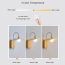 Axyaa Nordic Wood Wall Sconce for Living Room, Office, Restaurant - LED G9