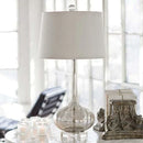 Axyaa Pink Ceramic Table Lamps LED for Home & Office - Contemporary Design