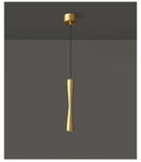 Axyaa Copper Pendant Light LED Spotlight Chandelier for Bedroom & Dining Room
