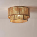 Axyaa Retro Hemp Rope Pendant Lights for Dining Room & Restaurant
