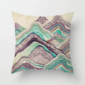 Axyaa Geometric Datura Bohemian Style Wreath Seat Pillow Cover