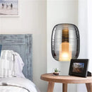 Axyaa Contemporary Glass Desk Lamp LED Living Room Bedroom Decor