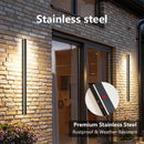 Axyaa Stainless Steel Smart Triac Dimming Wall Light IP67 Waterproof Sconce