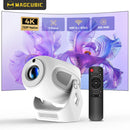 Axyaa Magcubic 4K HD Projector Wifi6 300ANSI Allwinner H713 BT5.0 Home Cinema