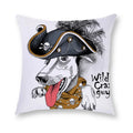 Axyaa Cartoon Dog Cushion Cover - Decorative Pillowcase for Home and Car - 45*45cm