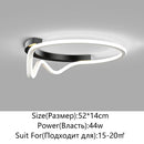 Axyaa LED Ceiling Light: Modern Home Lighting for Living Room Bedroom Dining Study Fixture