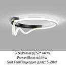 Axyaa LED Ceiling Light: Modern Home Lighting for Living Room, Bedroom, Dining Room