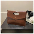 Axyaa Crocodile Pattern Clutch Bag - Versatile, Stylish, & Perfect for Every Occasion