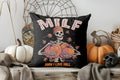 Axyaa Halloween Ghosts and Skulls Pillow Cover for Sofa, Bedroom, Car