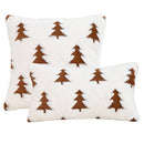 Axyaa Rabbit Fur Christmas Festival Winter Pillowcase Cojines 30x50/45x45cm