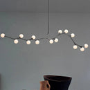 Axyaa LED Chandeliers for Modern Home Decor - Pendant Light Lamps for Living Room and Dining Room