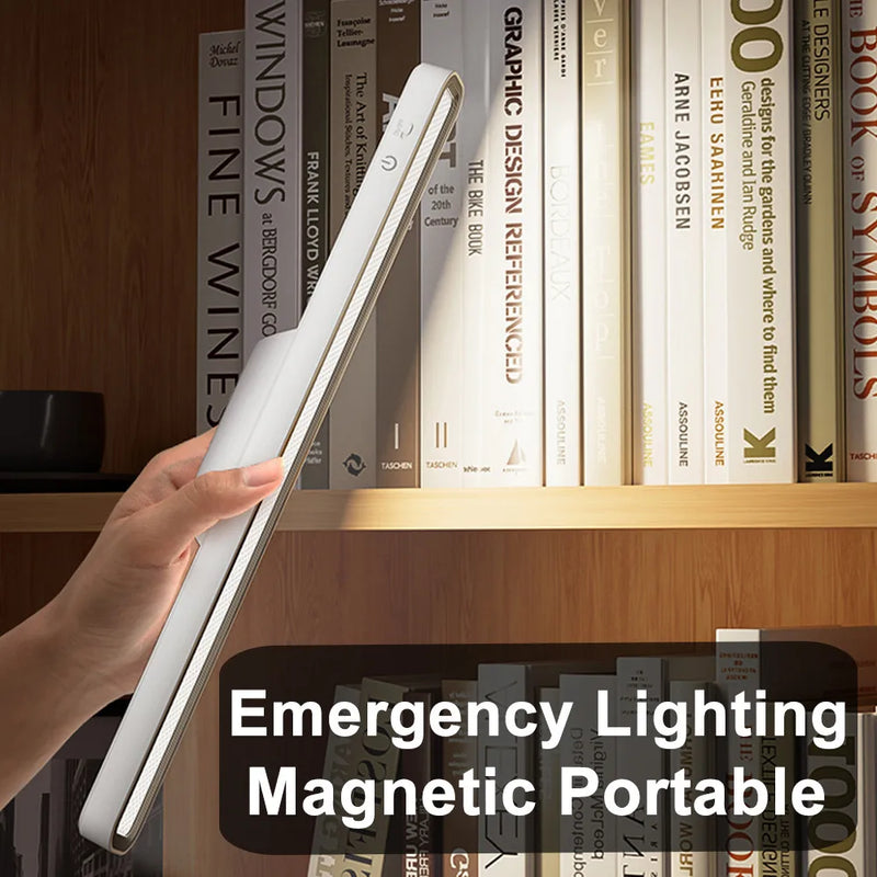 Axya LED Desk Lamp with Magnetic Hanging Base - Rechargeable Reading Light