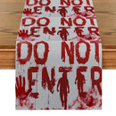 Axyaa Halloween Hand Figure Table Runner for Farmhouse Dining, Wedding Party Decor