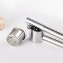 Axya Stainless Steel Garlic Press Masher Kitchen Tool