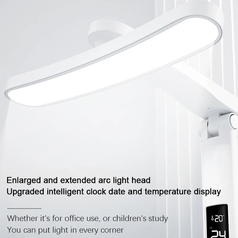 Axyaa LED Desk Lamp: Dimmable Foldable Table Light for Study, Reading, and Night Lighting