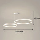 Axyaa Modern LED Pendant Light for Living and Dining Room Chandeliers