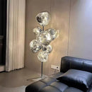 Axyaa Crystal Chandelier Stair Pendant Lamp Living Room Lighting