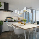 Axyaa Luxury Rectangle & Cube Dining Pendant Lights