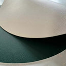 Axyaa Black Faux Leather Placemats: Reversible, Waterproof & Heat-Resistant