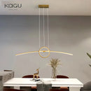 Axyaa Modern LED Ceiling Chandelier for Dining Kitchen Minimalist Home Decor Lighting