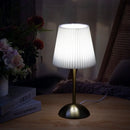 Axyaa Minimalist Fabric Desktop Lamp with USB Power & 3 Color Settings