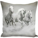 Animal Horse Printed Cushion Cover by Axyaa - Sofa Decor Pillowcase
