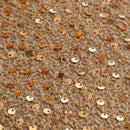 Red Gold Sequin Cushion Cover 45x45 - Axyaa High Quality Luxury Home Decoration
