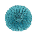 Axyaa 3D Sunflower Velvet Cushion Cover: Handmade Small Daisy Flower Throw Pillow