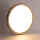 Axyaa 38CM Round Yellow Stone LED Ceiling Lamp for Bedroom and Corridor