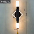 Axyaa LED Acrylic Bubble Wall Lights Living Room Bedroom Decor Wall Sconces