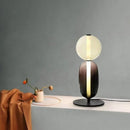 Axyaa Nordic Glass LED Floor Lamp for Home Decor and Indoor Lighting
