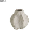 Axyaa Retro Ceramic Vase: Aesthetic Desk Flower Pot Decoration for Room Décor