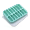 Axyaa 14-Grid Silicone Sausage Maker Mould with Lid - Cake Baking Tools