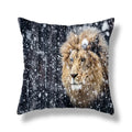 Wild Animal Lion Tiger Cushion Cover - Axyaa Home Decor